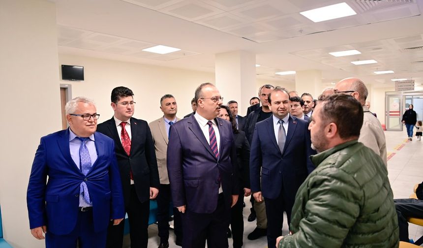 Vali Canbolat’tan Çine Devlet Hastanesi’ne ziyaret