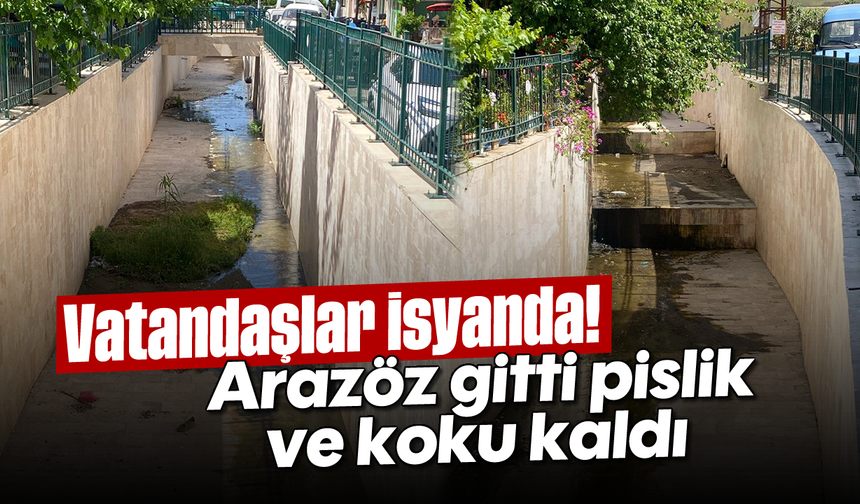 Arazöz gitti, pislik ve koku kaldı: Vatandaşlar isyanda!