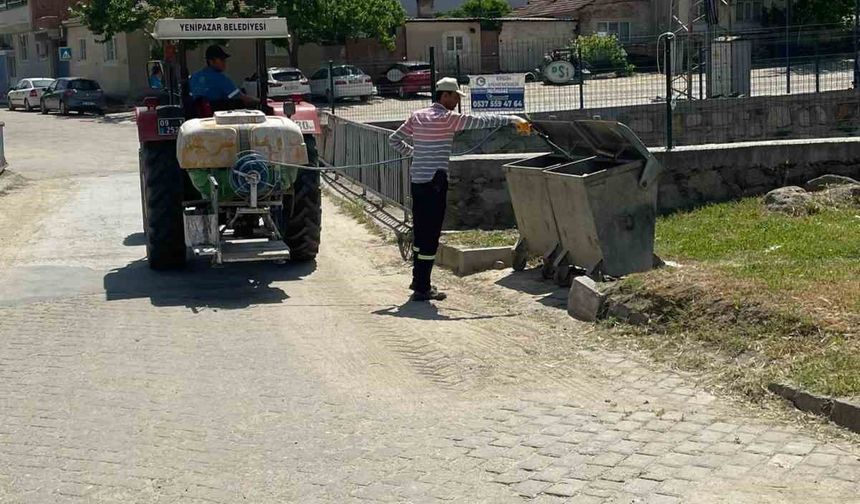 Yenipazar’da haşerelere karşı ortak mücadele