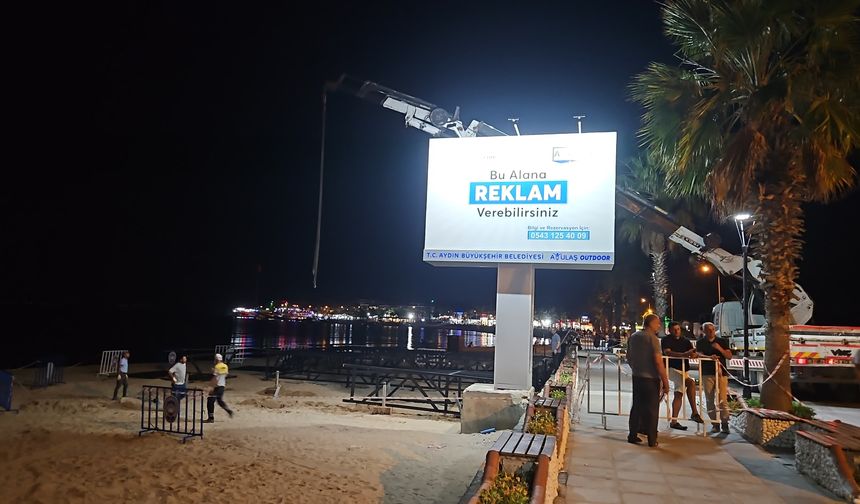Altınkum plajındaki süreç farklı çıktı
