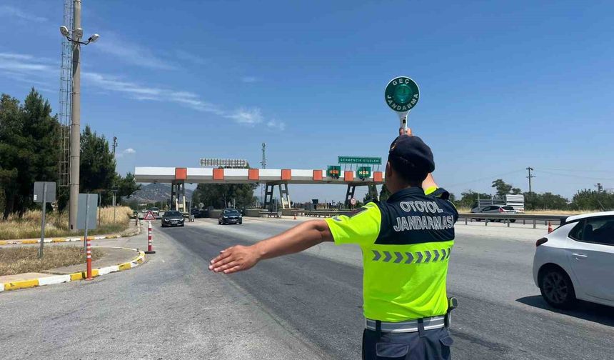 Aydın jandarması bayram trafiğine karşı teyakkuzda