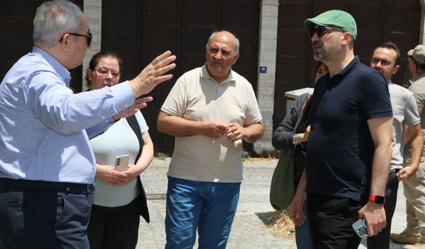 Başkan Arıkan, Tarihi Kemalpaşa Mahallesi'ni turizm çekim noktası yapmakta kararlı