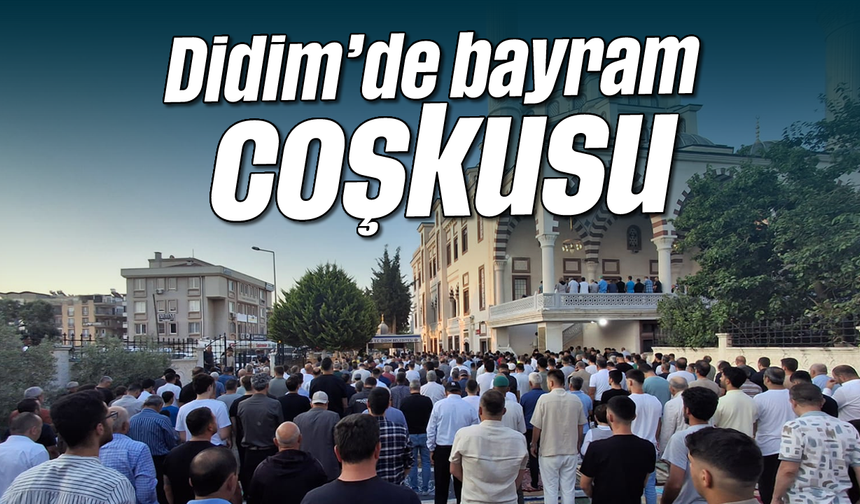 Didim'de bayram coşkusu