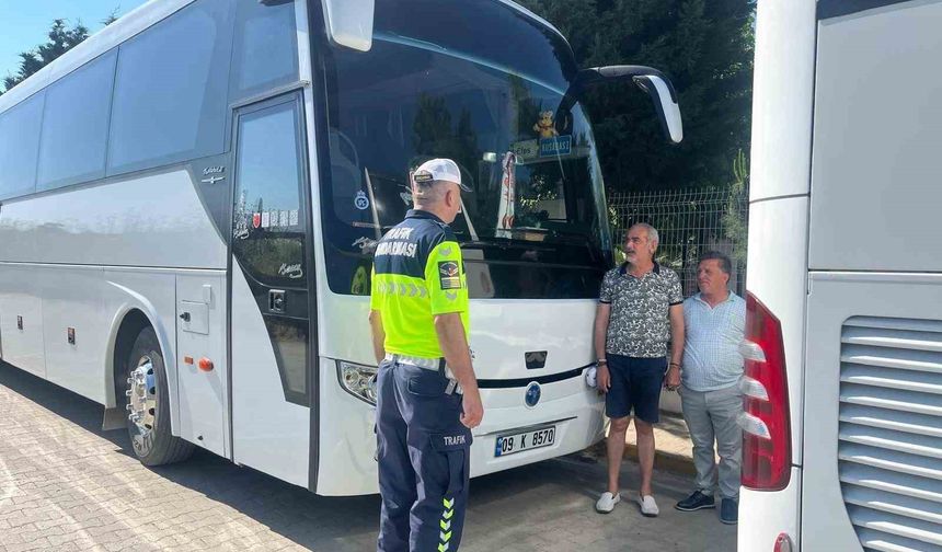 Jandarmadan gezi otobüslerine denetim