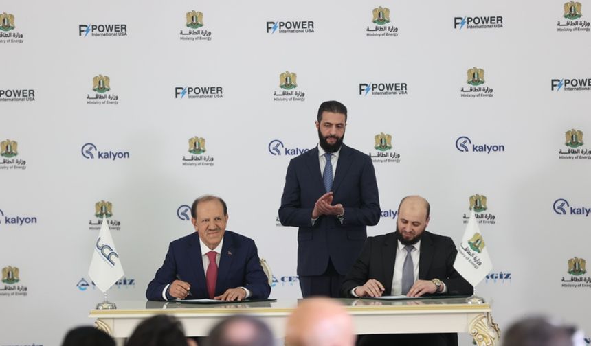 Türkiye, Suriye ile 7 milyar dolarlık dev anlaşma imzaladı!