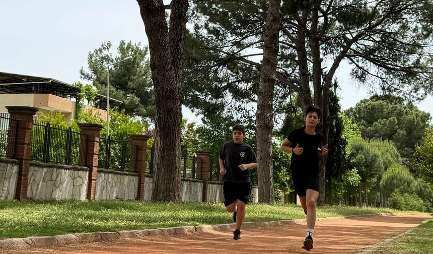 Nazilli'de Aquatlon fırtınası esti