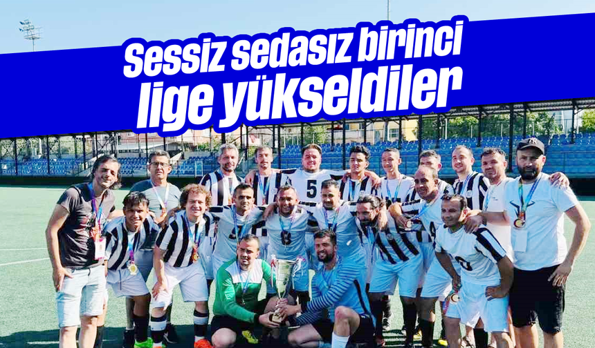 Sessiz sedasız birinci lige yükseldiler