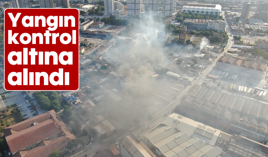 Yangın kontrol altına alındı
