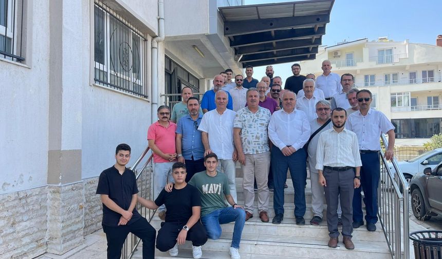 İmam Hatip'in yeni müdürü Zeki Diril'e tebrik ziyareti