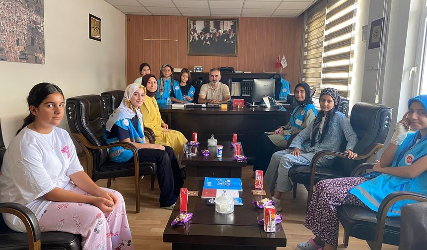 Aydın'da Kur’an Kursu öğrencilerinden Gazze’ye anlamlı destek