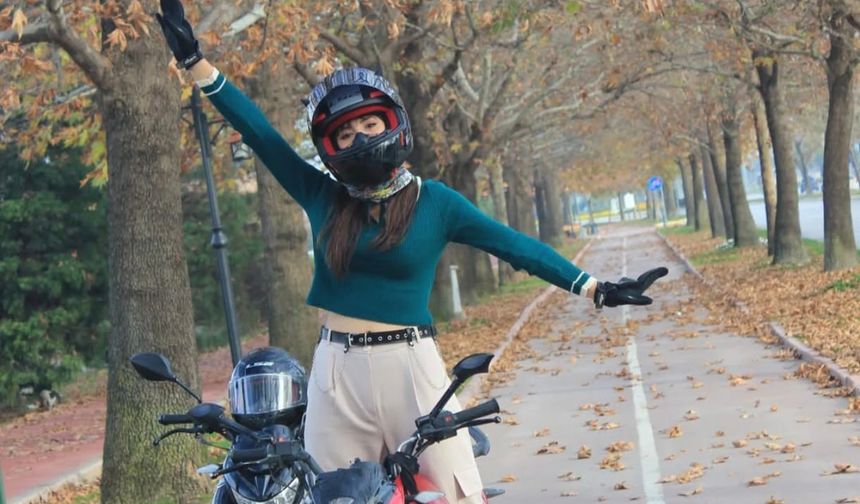 Motosiklet tutkunu genç kız kazada hayatını kaybetti
