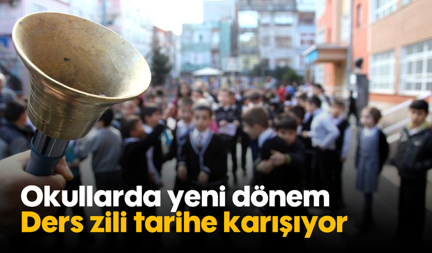 Okullarda yeni dönem: Ders zili tarihe karışıyor