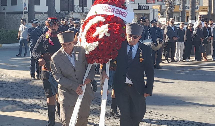 'Gaziler Günü' Kuşadası'nda törenle kutlandı