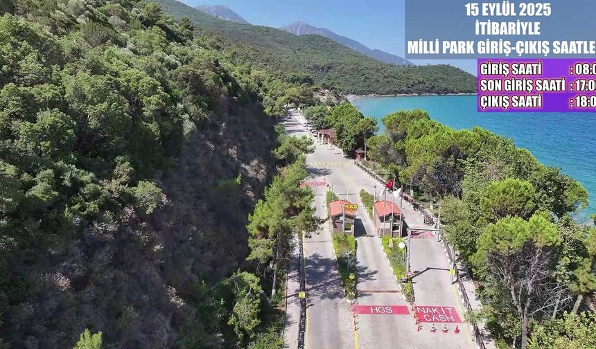 Milli Park’ta kış saati uygulamasına geçildi