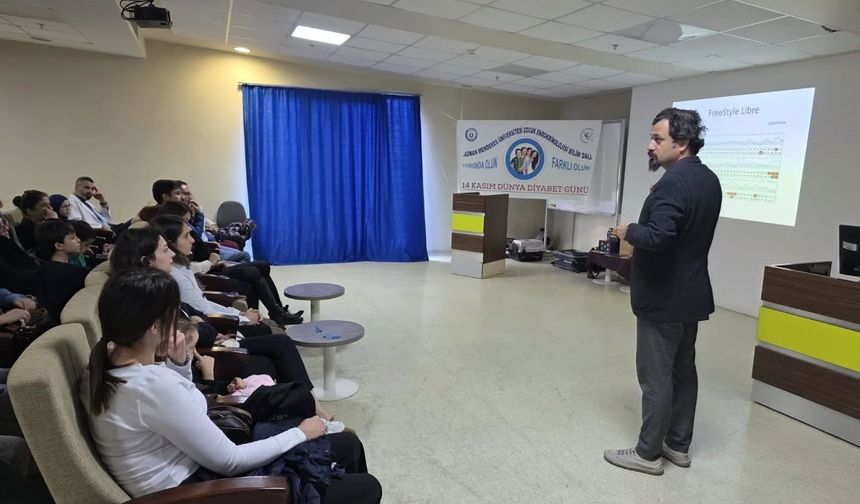 ADÜ Hastanesi’nde diyabetli çocuklar için farkındalık etkinliği düzenlendi