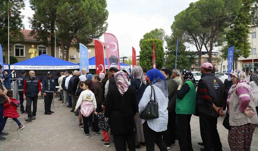 Büyükşehir’in ata tohumlarına Çine’de yoğun ilgi