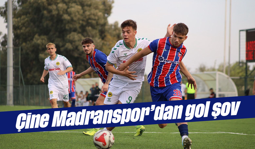 Çine Madranspor’dan gol şov