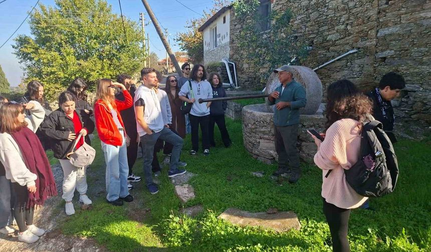 Fransız Dili ve Edebiyatı bölümü öğrencileri Latmos’u keşfetti