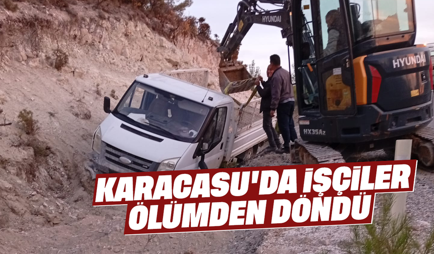 Karacasu'da işçiler ölümden döndü