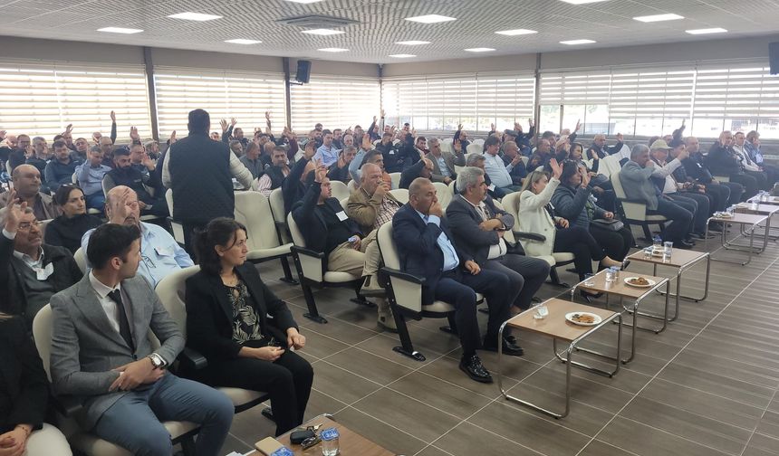 Söke TARİŞ Pamuk Kooperatifi Genel Kurulu gerçekleşti