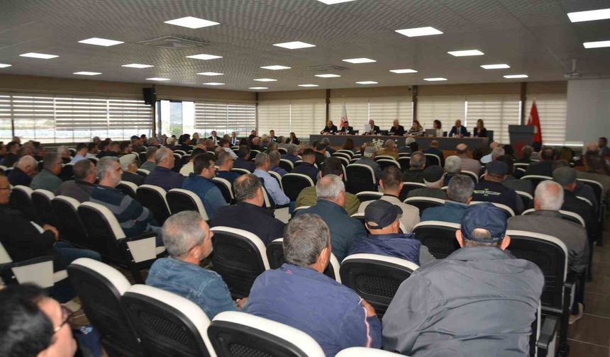 Söke TARİŞ Pamuk Kooperatifi mali genel kurul toplantısı yapıldı