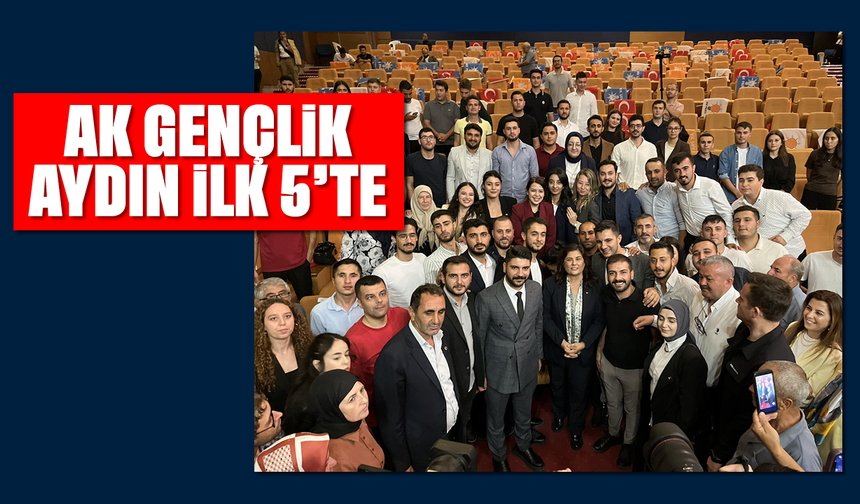 AK Gençlik Aydın ilk beşte
