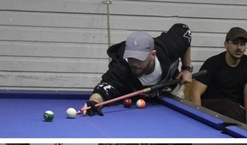 Aydın’da 8 top heyecanı: Bilardoda şampiyonlar belli oldu
