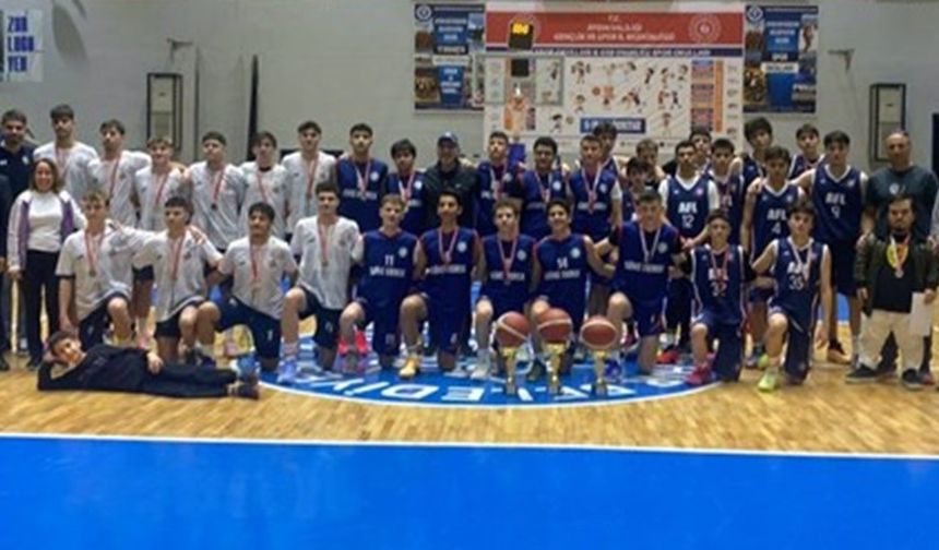 Aydın’da gençler basketbol şampiyonları belli oldu