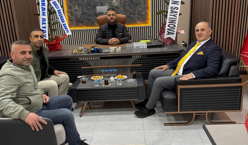 Başkan Kaya’dan Celbekler İnşaat’a hayırlı olsun ziyareti