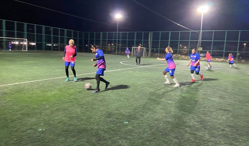 Didim’de “Hanımeli futbol takımından” renkli görüntüler