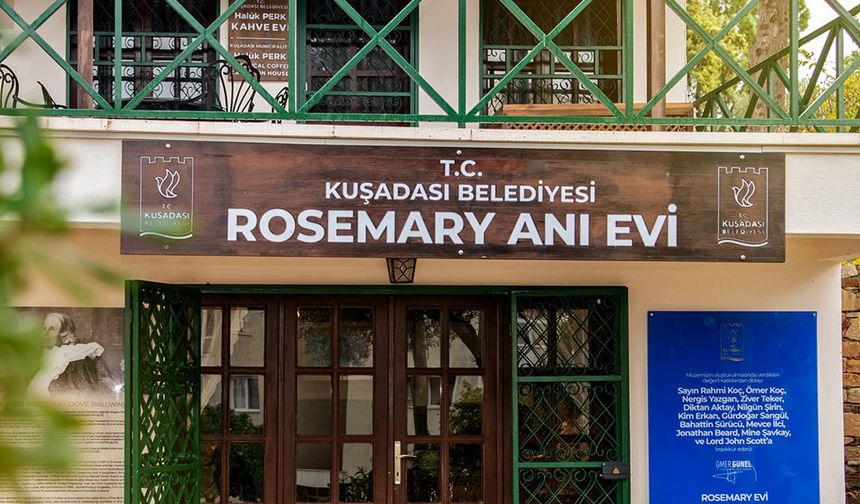 'İngiliz Leydi Rosemary Baldwin'in anıları Kuşadası'nda yaşamaya devam ediyor