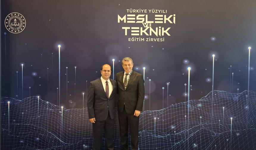 Künkcü, Mesleki Eğitim Zirvesinde Aydın’ı temsil etti