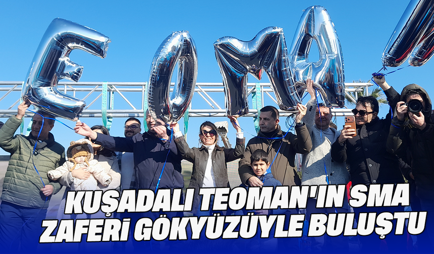 Kuşadalı Teoman'ın SMA zaferi gökyüzüyle buluştu