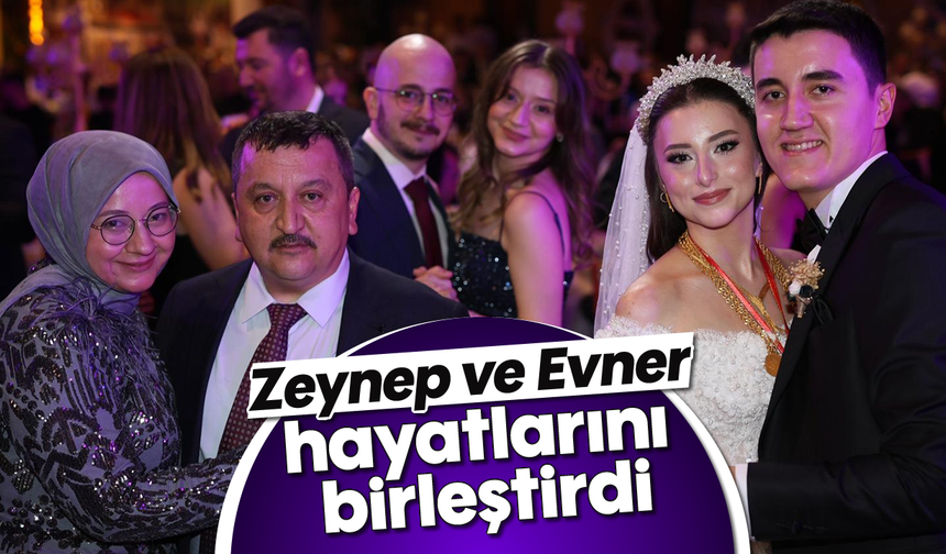 Zeynep ve Enver hayatlarını birleştirdi