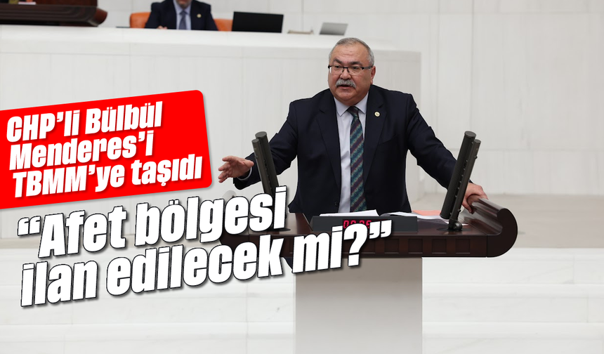 CHP'li Bülbül Menderes'i TBMM'ye taşıdı