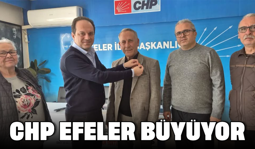 CHP Efeler, büyüyor