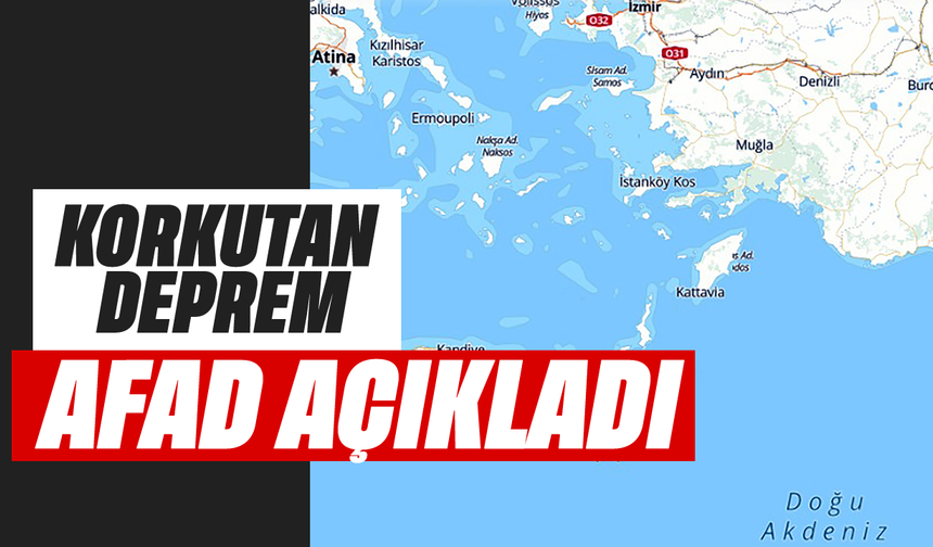 3.7'lik korkutan deprem