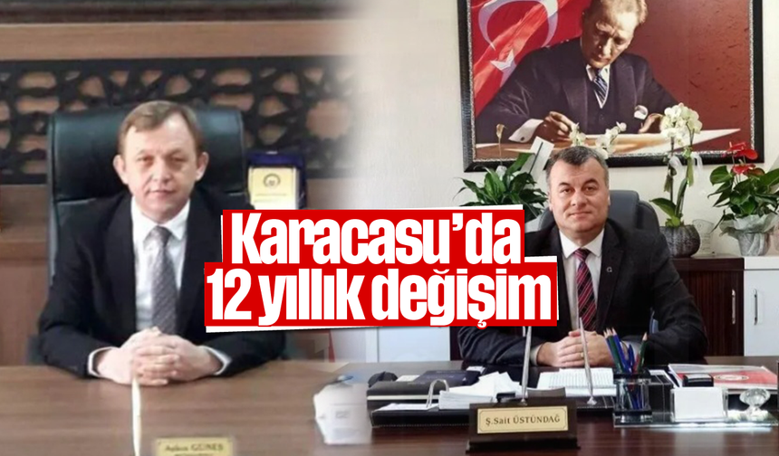Karacasu'da 12 yıllık değişim