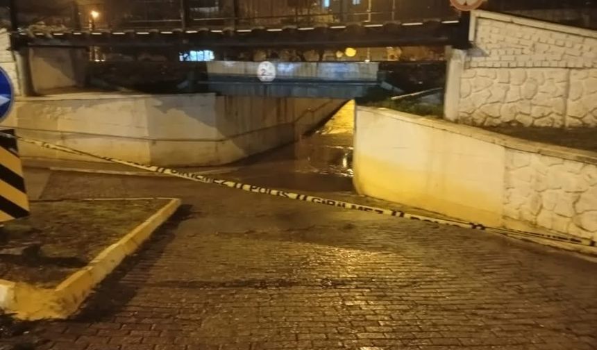 Germencik’te şiddetli yağış hayatı olumsuz etkiledi