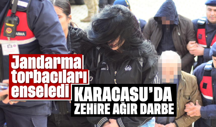 Karacasu'da zehire ağır darbe