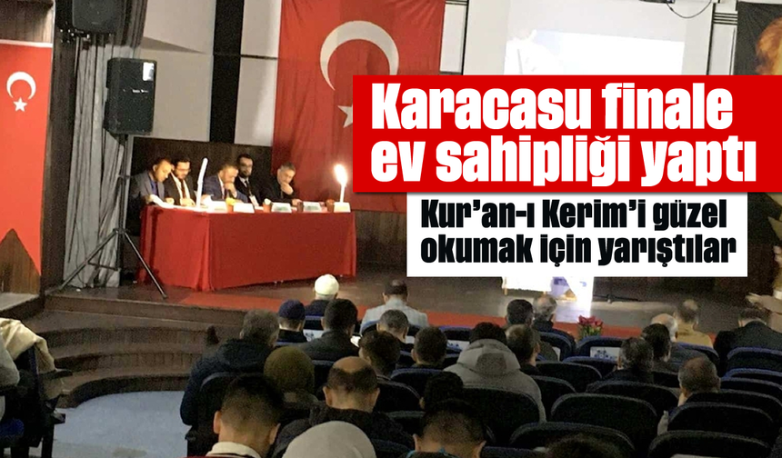 Karacasu finale ev sahipliği yaptı