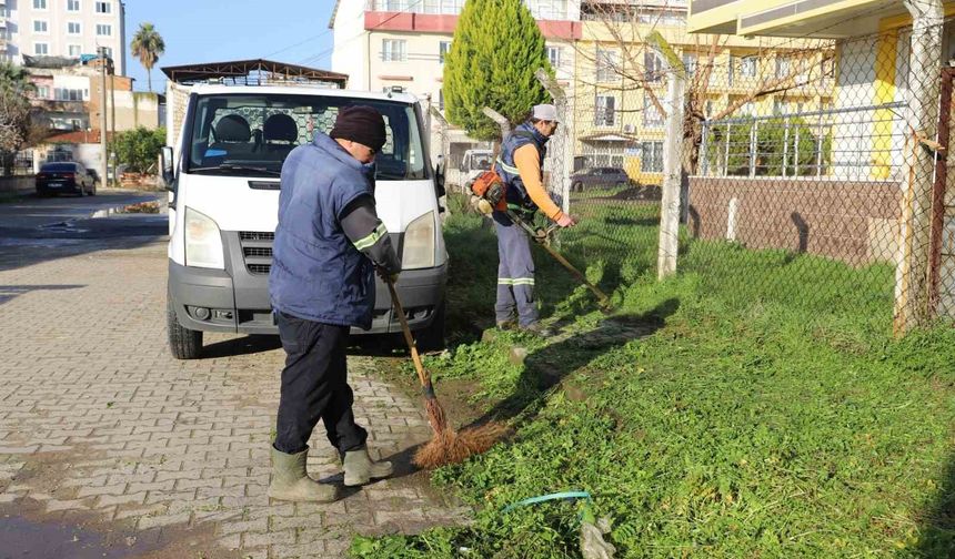 Nazilli Belediyesi temizlik çalışmalarına hız verdi