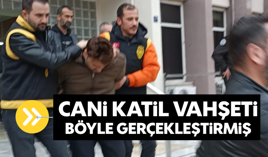 Cani katil vahşeti böyle gerçekleştirmiş