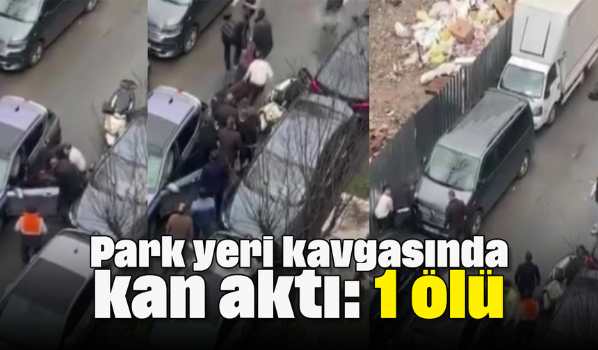 Park yeri kavgasında kan aktı: 1 ölü