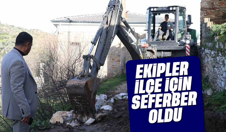Ekipler ilçe için seferber oldu
