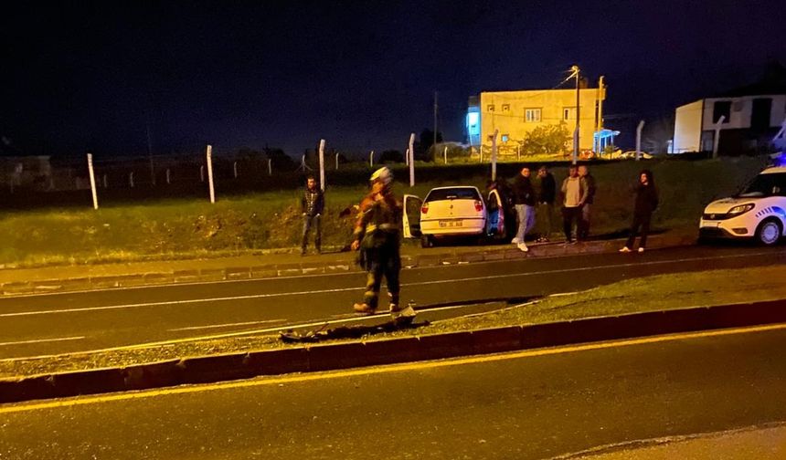 Didim'de korkutan kaza