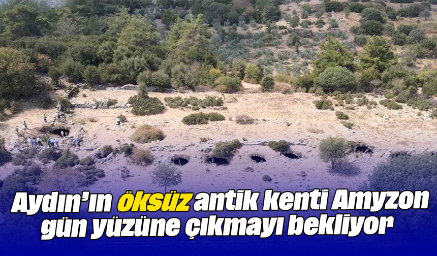Aydın’ın "öksüz" antik kenti Amyzon, gün yüzüne çıkmayı bekliyor