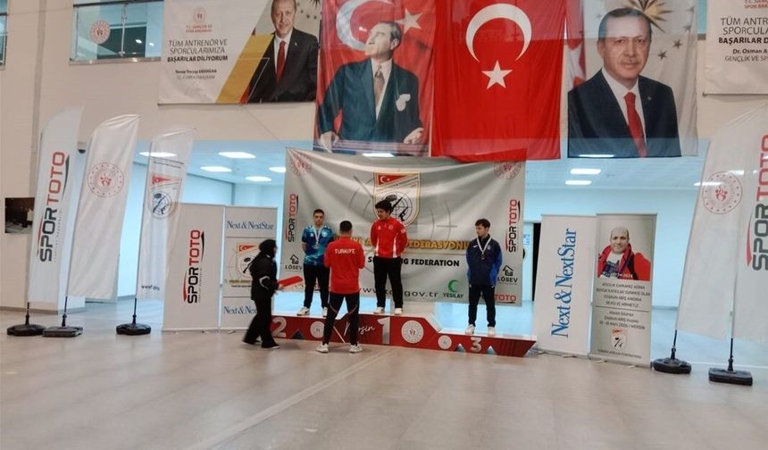 Aydınlı sporcu Sayar Türkiye şampiyonu oldu