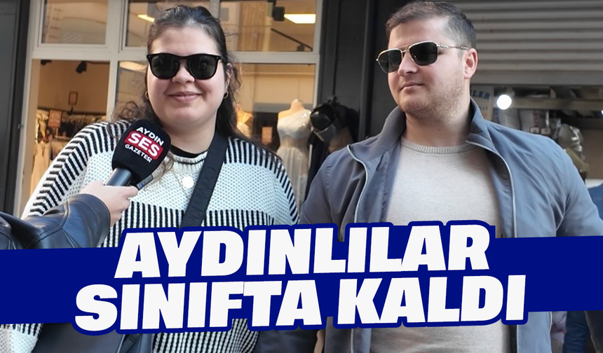 Aydınlılar sınıfta kaldı