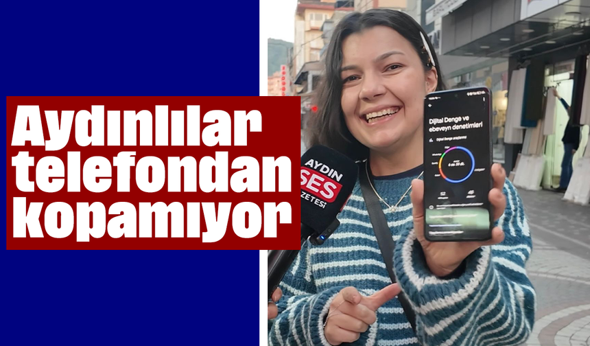 Aydınlılar telefondan kopamıyor